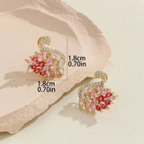 Fashion Swan CZ Earrings - 8 Options