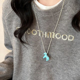 Fashion Colourful Horse Necklace - 6 Options