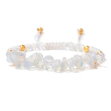 19cm Irregular Chip Stone Bracelet - 16 Options
