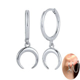 925 Sterling Silver Hoop Earrings - 73 Options