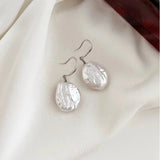 925 Sterling Silver Drop Freshwater Pearl Earrings - 2 Colours
