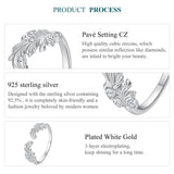 925 Sterling Silver Scrollwork Open Ring