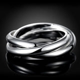 925 Sterling Silver Russian Wedding Ring