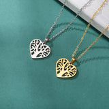 Stainless Tree of Life Necklace - 6 Options