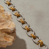 Stainless Steel Two Colour Bracelet - 4 Options