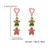 Fashion Fun Christmas Drop Earrings - 7 Options