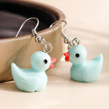 Fashion Candy Colours Duck/Bear Earrings - 25 Options