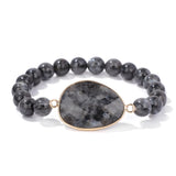 Fashion Natural Stone Bracelet - 3 Sizes - 5 Designs