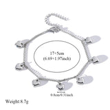 Stainless Steel Chunky Bracelet - 9 Options