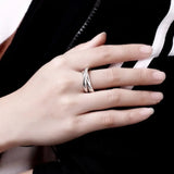 925 Sterling Silver Russian Wedding Ring