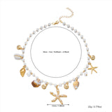 Fashion Ocean Themed Imitation Pearl Necklace/Bracelet/waist chain - 8 Options