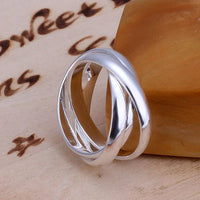 925 Sterling Silver Russian Wedding Ring