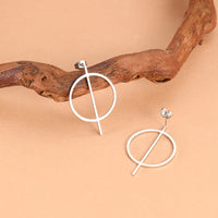 Stainless Steel Circle Earrings