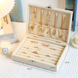 Velvet Jewellery Storage Box - 8 Options