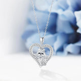 Fashion Shih Tzu Rhinestone Necklace - 3 Options