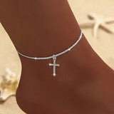 Fashion Sparkling Thin Chain Anklet - 4 Options