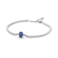 925 Sterling Silver Cubic Zirconia Tennis Bracelet - 14 Options