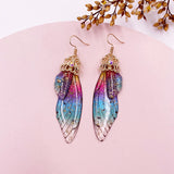 Handmade Fairy Wing Drop Earrings - 54 Options