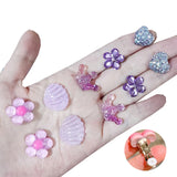 Fashion 5pairs/set Cute Clip On Earrings - 20 Options