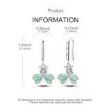 925 Sterling Silver Nature Themed Hoop/Dangle Earrings - 7 Options