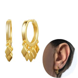 925 Sterling Silver & Gold Plated Hoop Earrings - 73 Options