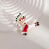 Fashion Christmas Crystal Brooch - 5 Options