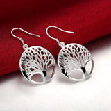 925 Sterling Silver Tree of Life Set