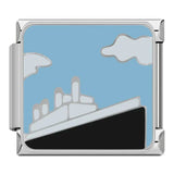 Stainless Steel Sightseeing Travel Italian Charms - 12 Options
