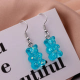 Fashion Candy Colours Duck/Bear Earrings - 25 Options