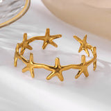 Stainless Steel Open Cuff Bangle - 22 Options