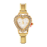 Stainless Steel Heart Italian Charm Watch - 29 Options