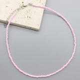Fashion Seed Bead Choker Necklace - 28 Options