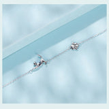 925 Sterling Silver Cat/Dog Pawprint Bracelet - 5 Options