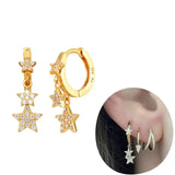925 Sterling Silver & Gold Plated Hoop Earrings - 73 Options