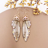 Handmade Fairy Wing Drop Earrings - 54 Options