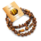 Fashion Stackable Natural Stone Bead Bracelet - 15 Options