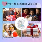 925 Sterling Silver Cute Colourful CZ Dragon Studs