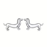 Fashion Dog Stud Earrings - 3 Designs