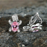 Fashion CZ Clip On Earrings - 32 Designs