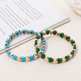 Fashion Colourful Enamel Heart Bracelet - 9 Options