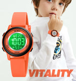 Led Children Digital Wristwatch - 8 Colours