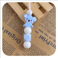 Food Grade Silicone Rainbow/Koala Bead Chew Necklace - 11 Options