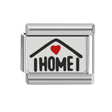 Stainless Steel Family Series Italian Charm - 9 Options