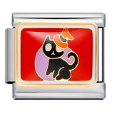 Stainless Steel Halloween Themed Italian Charm - 30 Options