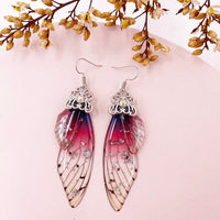 Handmade Fairy Wing Drop Earrings - 54 Options