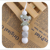 Food Grade Silicone Rainbow/Koala Bead Chew Necklace - 11 Options