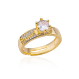 Stainless Steel Resizable Open Ring - 31 Options