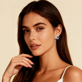 925 Sterling Silver Earrings - Matching Necklace/Bracelet/Ring Available - 19 Options