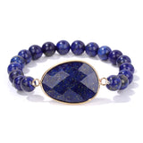 Fashion Natural Stone Bracelet - 3 Sizes - 5 Designs