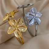 Stainless Steel Hinged/Non Hinged Statement Bangle - 14 Options